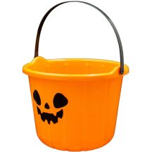 HALLOWEEN CANDY BUCKET 17CM