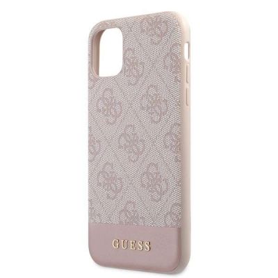 6. Guess 4G Stripe Collection Case for iPhone 11 / Xr 6.1" - Pink