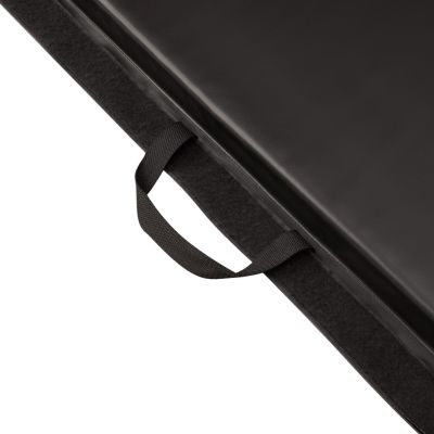 16. Folding gymnastics mattress black 2400x1200x50mm HMS MGS01