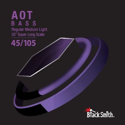 BlackSmith ANW-45105-4-35 - bass guitar strings 45-105, 4-string, 35”