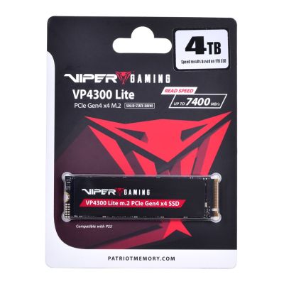 Patriot Viper VP4300L M.2 PCI-Ex4 NVMe 4TB SSD