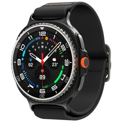 2. Spigen Fit Lite Strap for Samsung Galaxy Watch 40/44/46 mm - Black