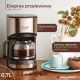 10. Adler AD 4407 drip coffee maker (550W; black)