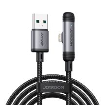 Joyroom S-A56 EnjoyX Series 90° USB-A - Lightning 3A cable 1.2m - black