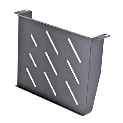 6. Fixed shelf For 10” cabinets Lanberg AK-1012-B (180 mm; black)