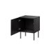 2. Bedside table 2 pcs ISLA 44.5x40x59 black matt