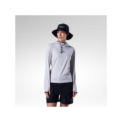 ROSSIGNOL W Westweg Sun Hoodie, gray
