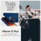 2. Spigen Thin Fit iPhone 15 Plus Case - Blue