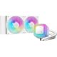 8. DeepCool LE240 WH V2 Processor All-in-one Liquid Cooler 12 cm White 1 pc.