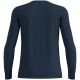 Odlo MERINO 160 BL TOP crew neck long sleeve men's thermal shirt, navy blue M
