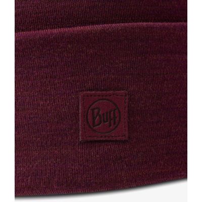 3. BUFF MERINO MIDWEIGHT BEANIE MELANGE TIBETAN RED