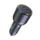 Ugreen EC705 130 W car charger, 2x USB-C, 1x USB-A – grey
