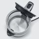 5. SEVERIN ELECTRIC KETTLE GLASS AND STEEL, 1.7L, CONCEALED HEATER, STRIX CONTROLLER, CABLE RECESS, WATER INDICATOR, 2200W WK3420