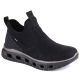 29. Rieker W RKR616 comfortable slip-on ankle boots, black