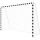 FOOTBALL GOAL WITH NET 300x200x100CM ENERO