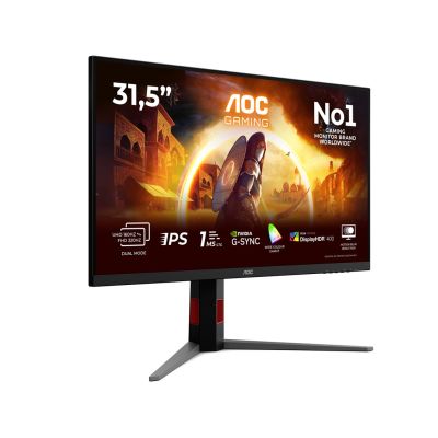 18. AOC G4 U32G4U Computer Monitor 80 cm (31.5") 3840 x 2160 px 4K Ultra HD Black, Red