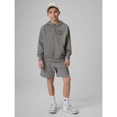 3. Boy's loose hooded sweatshirt 4F 4FJRSS26TSWSM2934-25S