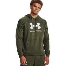 Men's Under Armour Rival Fleece Logo HD Sweatshirt Olive 1379758 390 L
