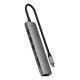 4. Satechi 7-in-1 USB-C Slim Multiport Adapter with Ethernet - Space Gray