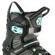 7. NILS EXTREME NA14217 ROLLER SKATES BLACK-MINT SIZE 42