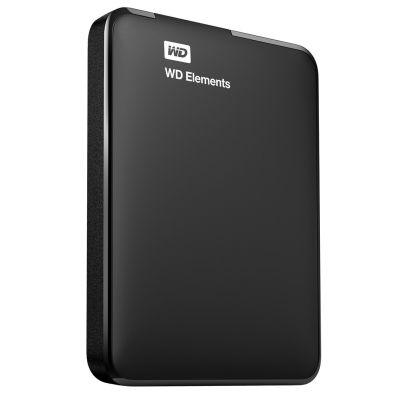 6. External HDD WD Elements Portable 1TB 2.5 Black