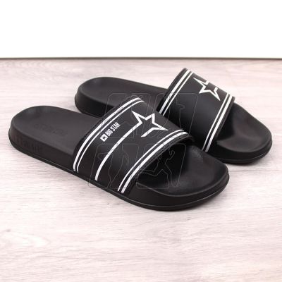 5. Big Star Jr. INT1907A black sports slippers