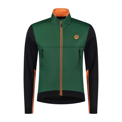 Rogelli winter jacket CADENCE green-black-orange M