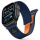 Tech-Protect Nylon Elite Strap for Apple Watch 44 / 45 / 46 / 49 mm - Navy Blue