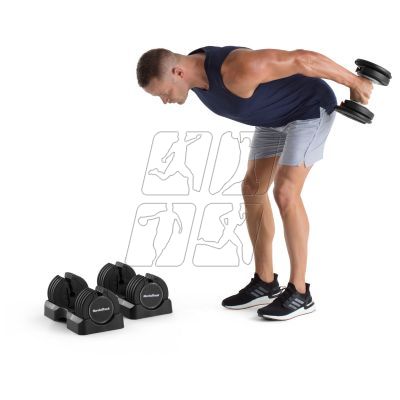 9. Nordictrack adjustable dumbbells 25 KG NAMSDB20