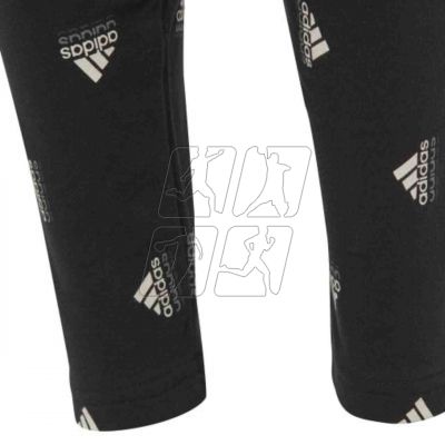 4. Adidas Brand Love Print Jr leggings IB8916