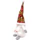 3. DECORATIVE GNOME WITH MAGIC SEQUINS 35CM WHITE