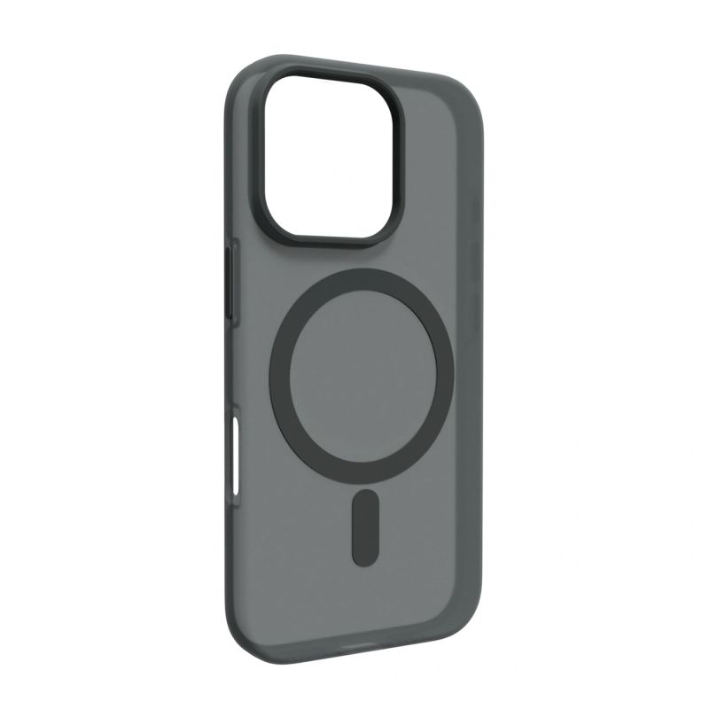 4. Puro Daylight MagSafe Silicone Case for iPhone 16 Pro - Black