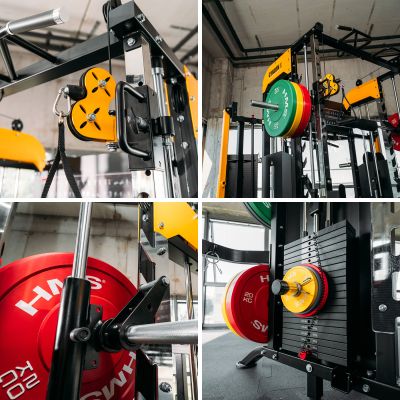 7. CYKLON X Multifunctional Smith Machine with HMS Equipment