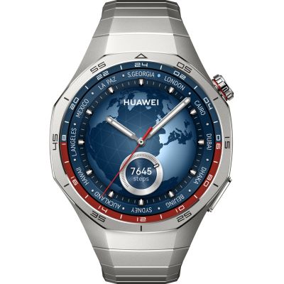 6. Huawei WATCH GT 5 Pro 46mm Vili-B29M | Smartwatch | GPS (satellite) | AMOLED Display | 1.43 inches | Titanium