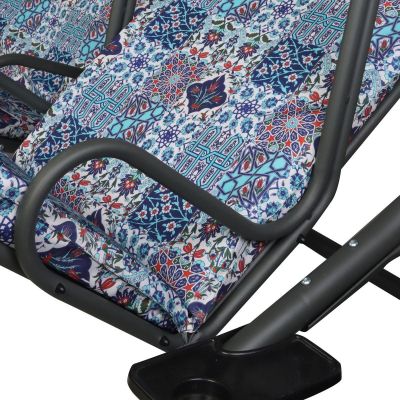 17. SONIC GARDEN AND BALCONY SWING 2-SEAT MOSAIC