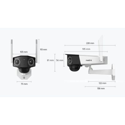 4. REOLINK Duo-Series-B750 IP Camera