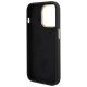 7. Guess Silicone Logo Strass 4G Case for iPhone 15 Pro - Black