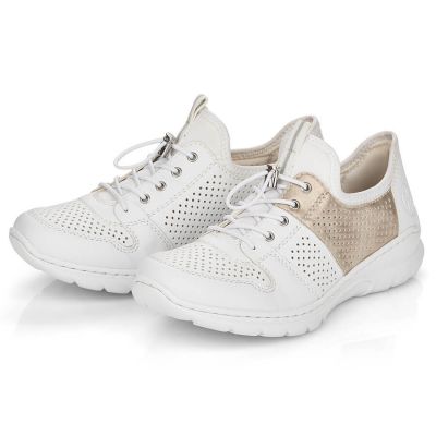 13. Comfortable Rieker W L3254-80 white shoes