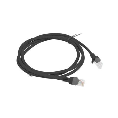3. PATCHCORD CAT.6 UTP 1.5M BLACK FLUKE PASSED LANBERG 10-PACK