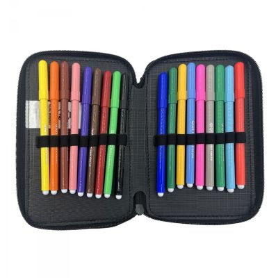 7. Real Madrid pencil case with equipment 44 pcs 2700001656