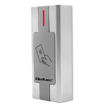 Qoltec Proximity RFID Card and Key Fob Reader | Metal Housing