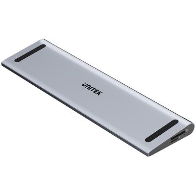 15. UNITEK KVM DOCKING STATION 2X HDMI, 1X DP 4K, USBC, MST, HDMI 2.0 WITH STAND