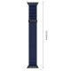 3. Tech-Protect NylonLoop Strap for Apple Watch 44 / 45 / 46 / 49 mm – Navy Blue