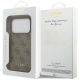 8. Guess 4G Classic Case for iPhone 17 Pro - Brown