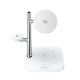 2. Acefast E39 Qi2.2 25W 4-in-1 Wireless Desk Charger for Phone, Watch, and Headphones with Night Light - White