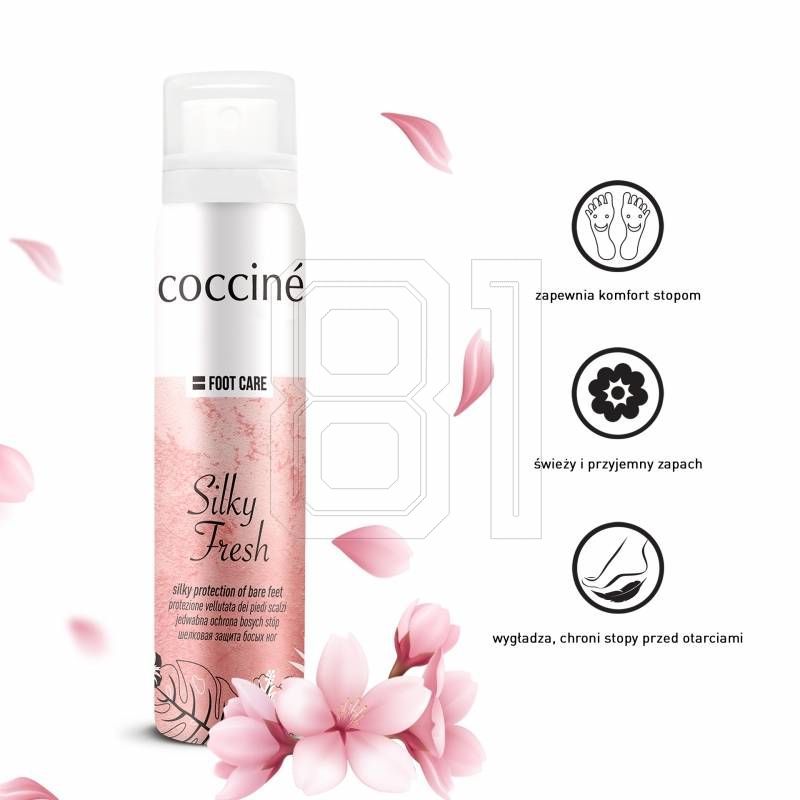 3. Coccine silk foot cream silky fresh DA0262