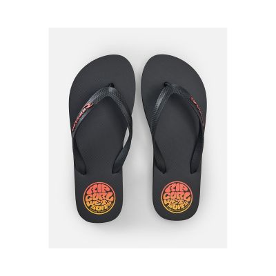 RIP CURL Icons Of Surf Bloom Open Toe Men's Flip-Flops Black