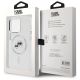 8. Karl Lagerfeld IML Metal Karl & Choupette Head MagSafe Case for iPhone 14 Pro Max - White