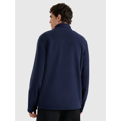2. Men’s Regular-Fit Fleece with Stand Collar 4F 4FRMM00TFLEM435-31S