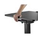 11. Maclean laptop desk, height adjustable, for sitting and standing work, max height 113cm, MC-892B